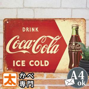 Coca Cola（コカコーラ） ブリキ看板 サインプレート REAL THING