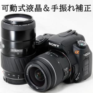 α（ソニー） ソニー デジタル一眼レフカメラ SONY α550 18-70mm 100