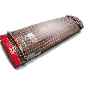 上級 文明琴(短箏/ミニ琴) 豪華 13点セット ケース付き 約92cm 分数琴