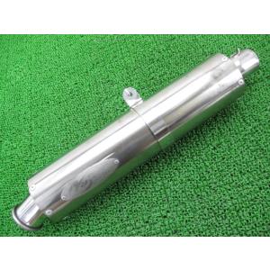 SR400 マフラー 社外 中古 バイク 部品 スーパートラップ風 メガホン
