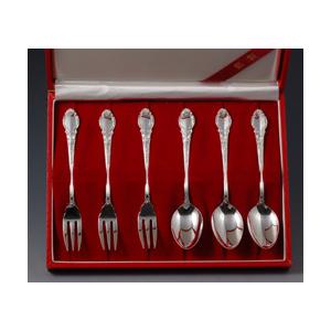 本七宝・誕生花スプーン6本入・銀製品・銀食器 : 銀食器・銀製器の老舗