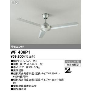 オーデリック シーリングファン 【WF404P1】【WF 404P1】 : 住宅設備の