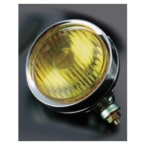 丸フォグランプ 4.5インチ（約120mmΦ） 24V35W球付 （イエローレンズ