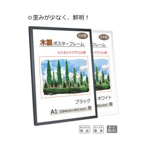 ゆがみにくいクリアに飾る額縁 ポスターフレーム B2（515x728