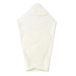 MIKI HOUSE（ミキハウス） ニットガーゼ アフガン おくるみ 白 通年