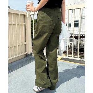 チノパン タック入りワイドチノパン レディース : ZOZOTOWN Yahoo!店