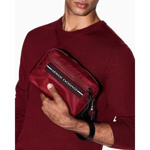 ARMANI EXCHANGE ポーチ 「A|X アルマーニ エクスチェンジ」エンボス