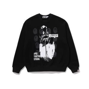 A BATHING APE（アベイシングエイプ） トレーナー スウェット EMBOSS