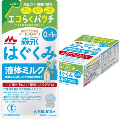 LOHACO - 【ギフト用セット】森永 乳児用粉ミルク はぐくみ エコらく