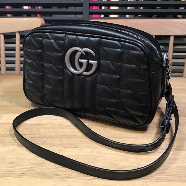 GUCCI（グッチ） 【未使用】グッチ GGマーモント スモールカメラバッグ