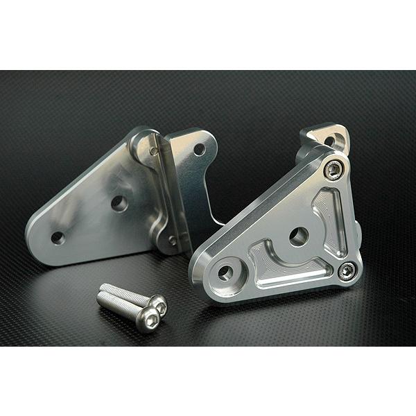 ゼファー1100/RS ヘッドライトステー シルバー : Complsah Factory