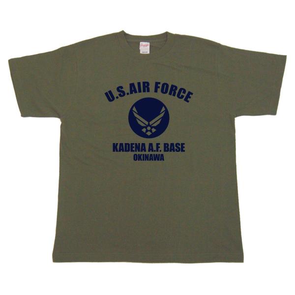 沖縄 Tシャツ ミリタリー 嘉手納基地 「U.S.AIR FORCE」エアフォース