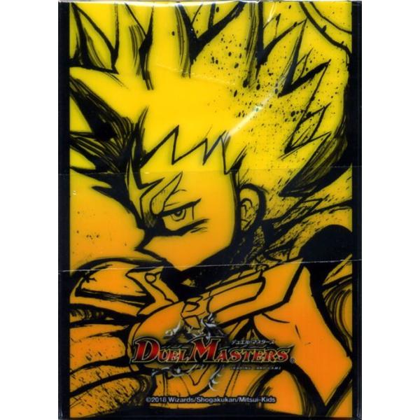 未使用 デュエル・マスターズ カードプロテクト スリーブ シルバー 42