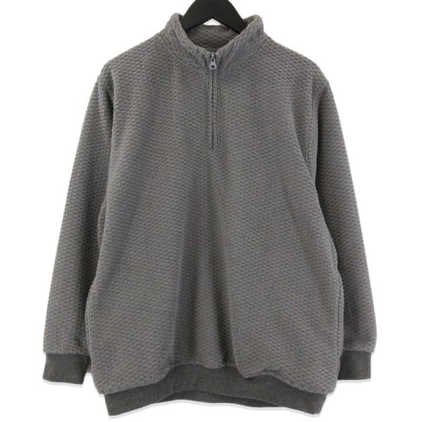 CALEE（キャリー） フリース ハーフジップ スウェット CL-24AW048