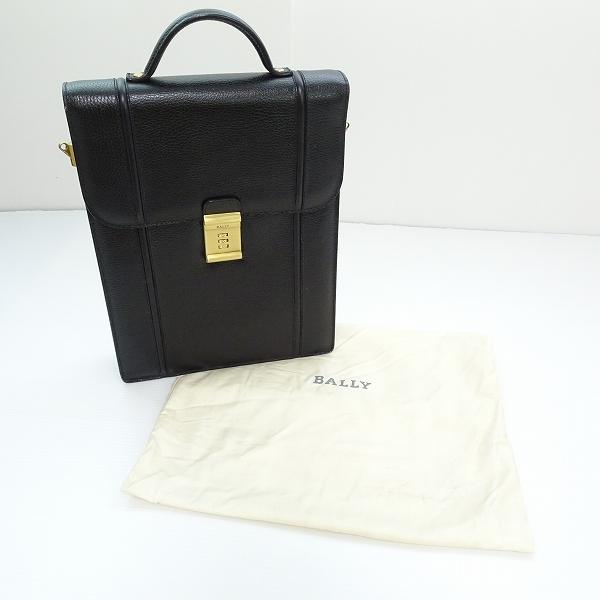 Bally（バリー） #anb 書類ケース ビジネスバッグ 黒 レザー ダイヤル