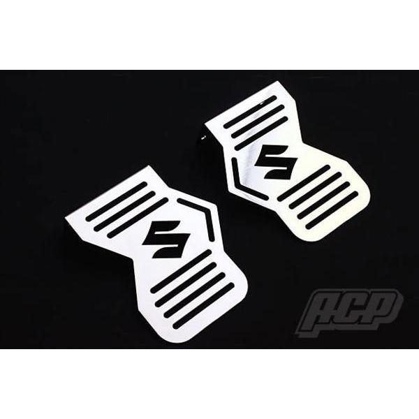 GS400用 メッキ キャブ サイド カバー Sマーク : エーシーピー