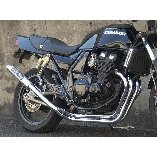 プリティー製 ZRX400/2 改 タイプ1 4-2-1 マフラー メッキ : エーシー