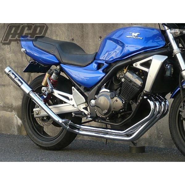 プリティー製 バリオス 2型 改 タイプ2 4-2-1 マフラー メッキ