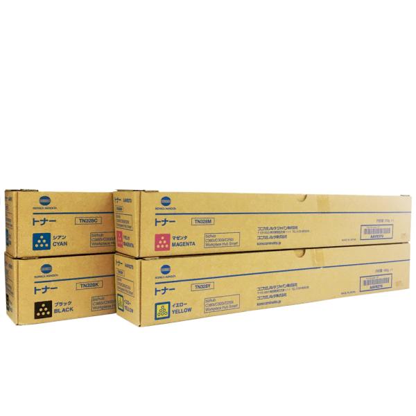 コニカミノルタ（KONICA MINOLTA） 純正トナーカートリッジ TN328 4色