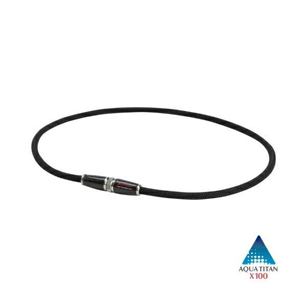 Phiten]ファイテン RAKUWAネック X100 カーボン シルバー : スポーツ