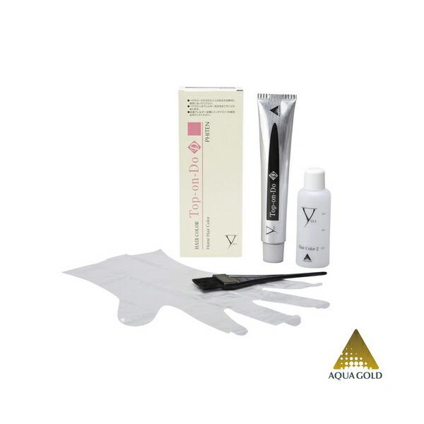 Phiten]ファイテン ヘアカラー Top-on-Do D(医薬部外品) N4ダーク