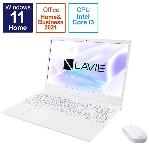 NEC ノートパソコン LAVIE N15 パールホワイト PC-N1530CAW 15.6型