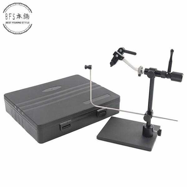 ペデスタルタイプ ケース付 卓上 キット フライ タイイング バイス