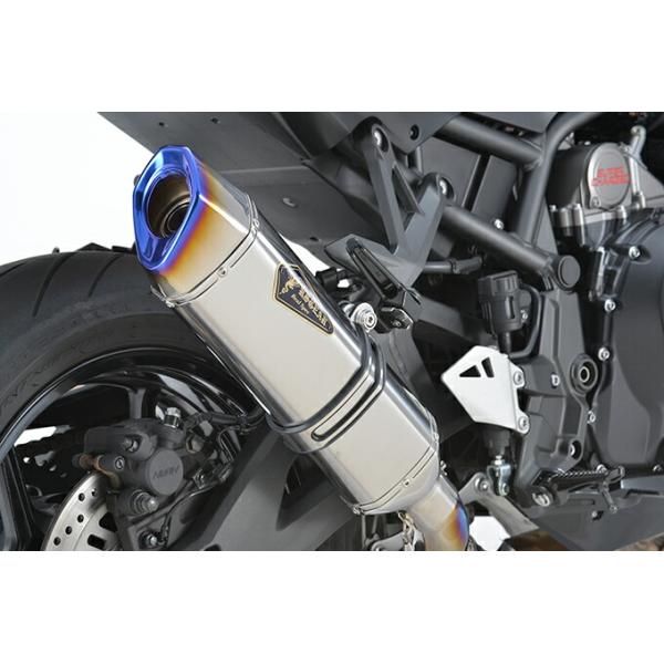 アールズギア RK38-T3ST リアルスペック スリップオン マフラー チタン