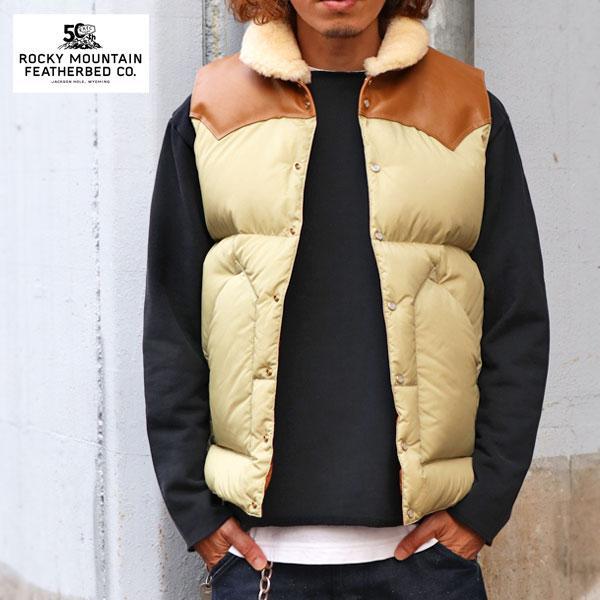 CHRISTY VEST NYLON Rocky Mountain Featherbed ロッキーマウンテン