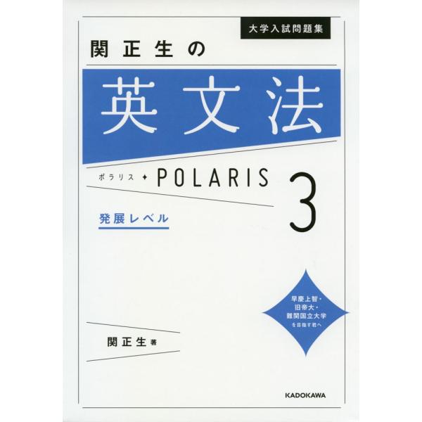 大学入試問題集 関正生の 英文法 ポラリス・POLARIS 3 発展レベル : 学