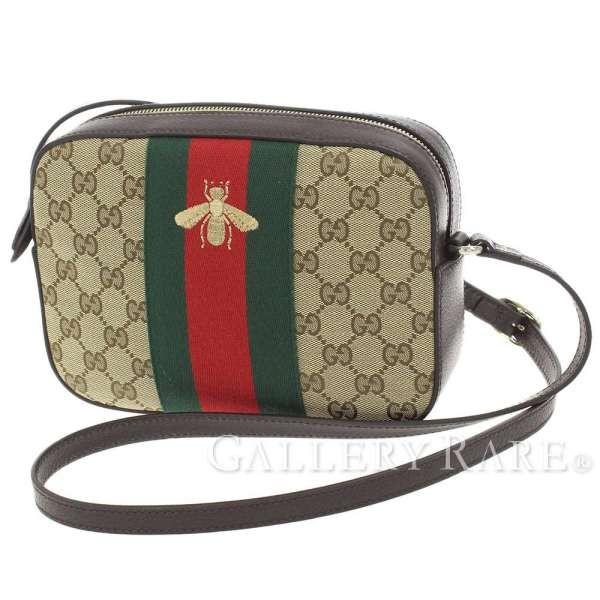 GUCCI（グッチ） ショルダーバッグ GGキャンバス シグネチャー ウェブ