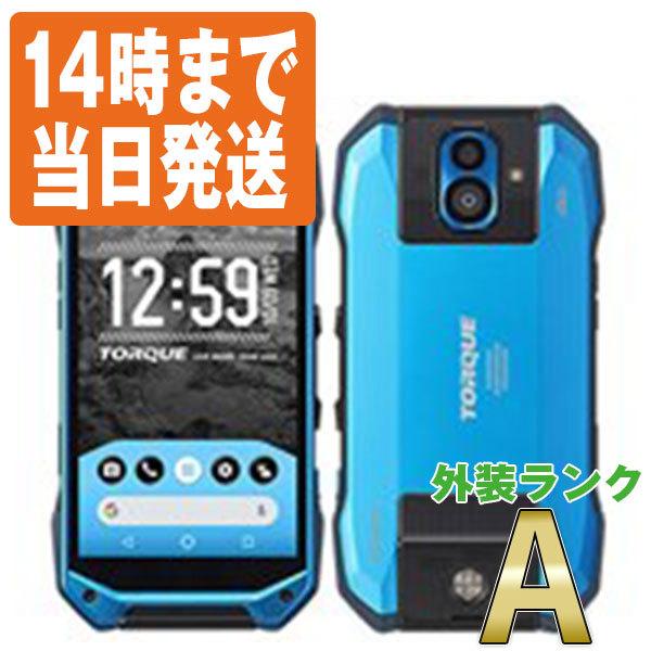 KYOCERA（京セラ） KYV46 TORQUE G04 ブルー au SIMフリー 中古 スマホ