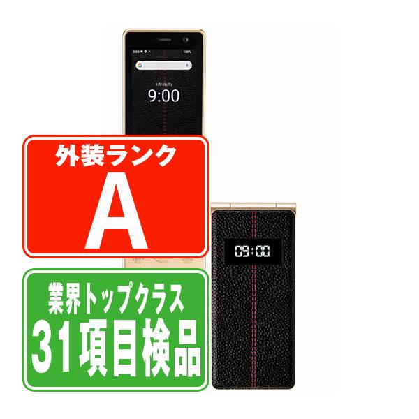 Mode1 RETRO II MD-06P ウルフブラック SIMフリー 中古 ガラケー 本体