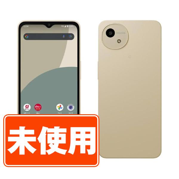 AQUOS 新古品 SH-52E wish4 ホワイト SIMフリー ドコモ スマホ 本体