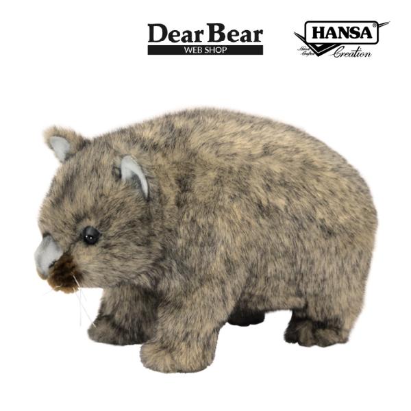 HANSA BH3249 ウォンバット うぉんばっと ぬいぐるみ リアル : Dear