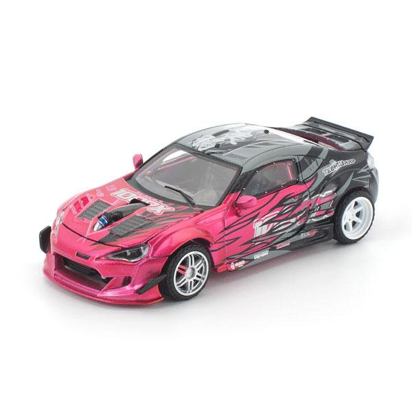 POP RACE 1/64 1087X GT86 ミニカー PR640473 【4月予約