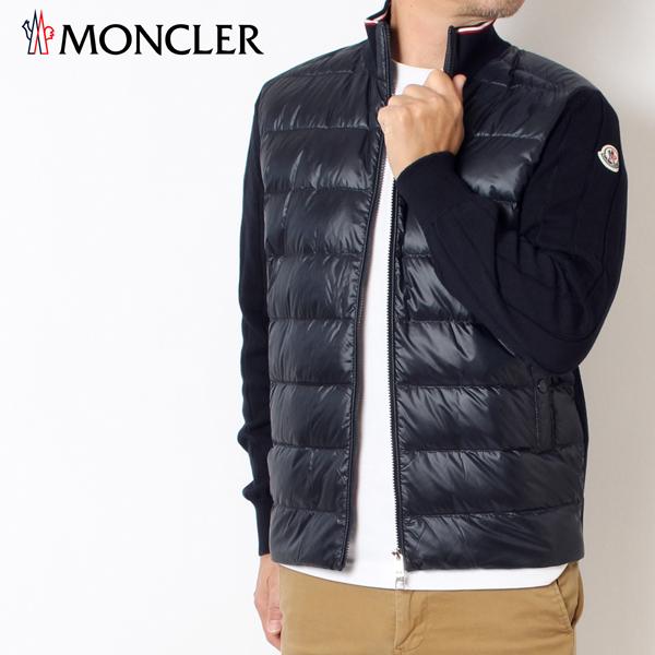 MONCLER（モンクレール） メンズ ニットダウン コンビネーション
