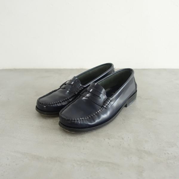 ARTESANOS（アルテサノス） *レザーコインローファー 38/24*ネイビー