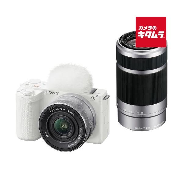 SONY（ソニー） VLOGCAM ZV-E10 II ダブルズームレンズキット ホワイト