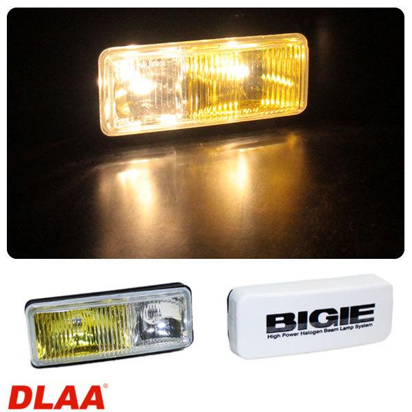 BSC Gravity 汎用 角型フォグランプ クリアー＆イエロー ツインガラス