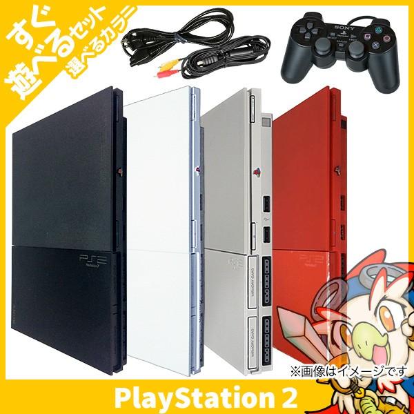 SONY（ソニー） PS2 本体 中古 純正 コントローラー 1個付 すぐ遊べる