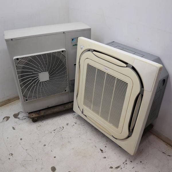 送料無料】天カセエアコン RZZP80BBT ダイキン 2011年 3馬力 除菌