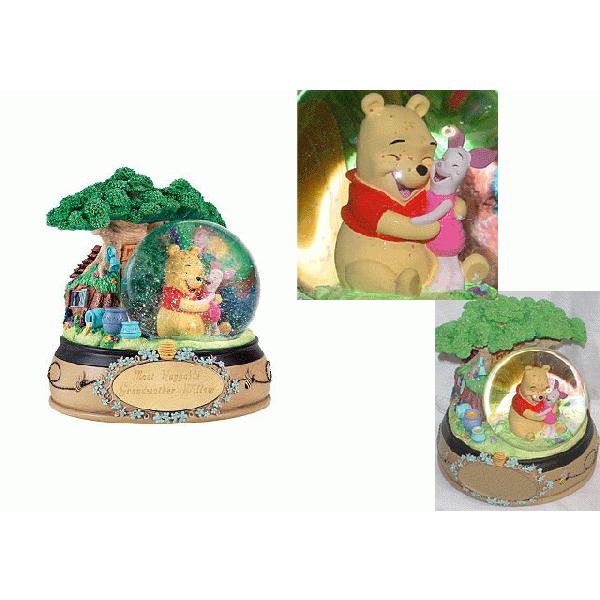 ディズニー くまのプーさん スノードーム オルゴール