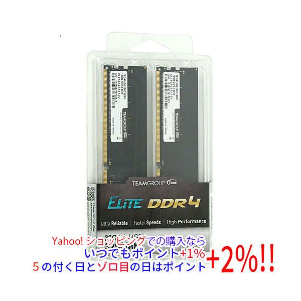 Team TED432G3200C22DC01 DDR4 PC4-25600 16GB 2枚組 : エクセラー