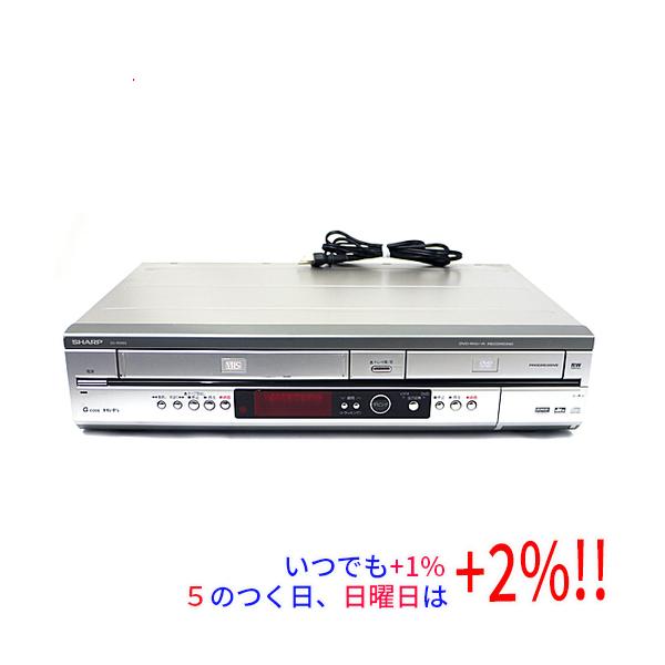 SHARP（シャープ） 【中古】SHARP ビデオ一体型DVDレコーダー DV-RW65