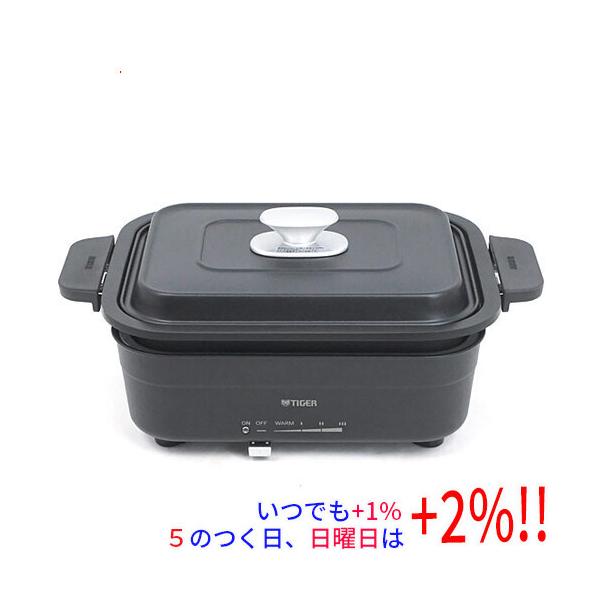中古】TIGER ホットプレート ダイニングプレート CRL-A201-KI アイアン