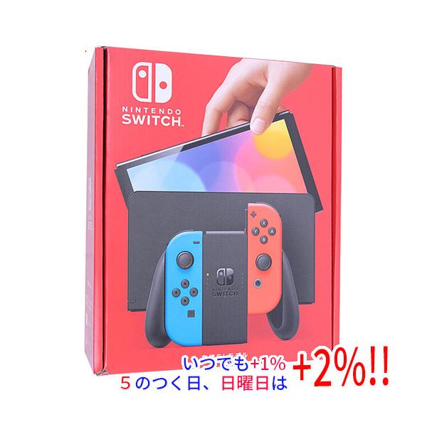 Nintendo Switch 【中古】任天堂 有機ELモデル HEG-S-KABAA ネオン