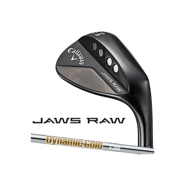 Callaway（キャロウェイ） JAWS RAW ウェッジ ブラック Dynamic Gold