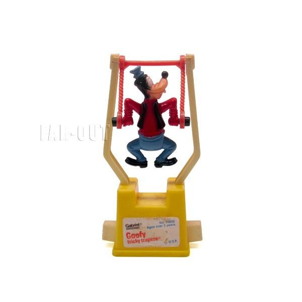 グーフィー 空中ブランコ tricky trapeze トイ ヴィンテージ 1970年代