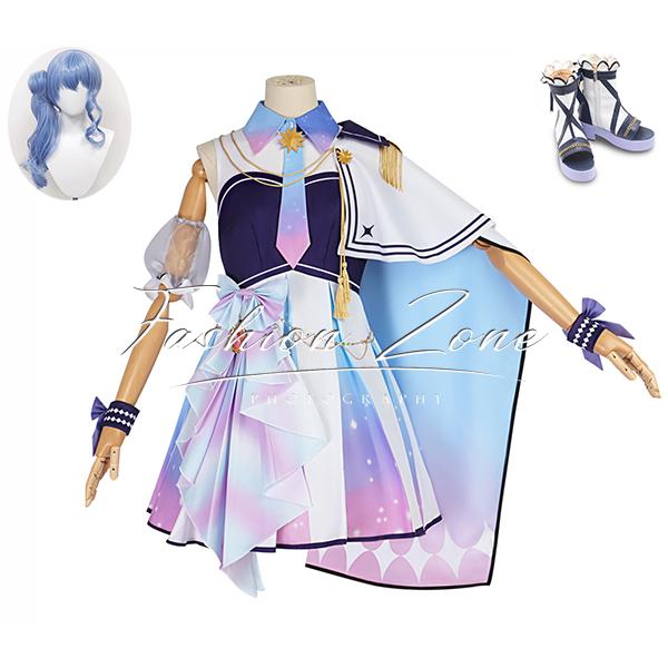 送料無料◇ バーチャル VTuber Hololive 風 星街すいせい コスプレ衣装